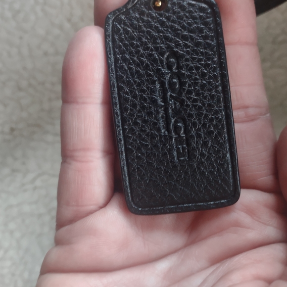 Coach pebbled leather with studs and gromets backpack purse - Picture 7 of 11